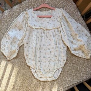 Jamie Kay Cream Floral Bodysuit